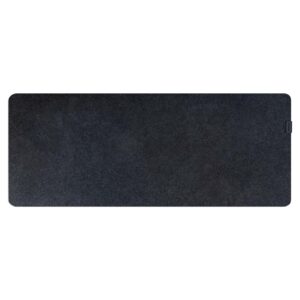 Phoenix sizigia alfombrilla premium de fieltro para escritorio gris oscuro xl