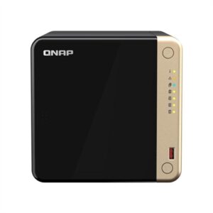 Servidor nas qnap ts - 464 - 8g 4xhdd - bay 2x2.5gbe 4xusb