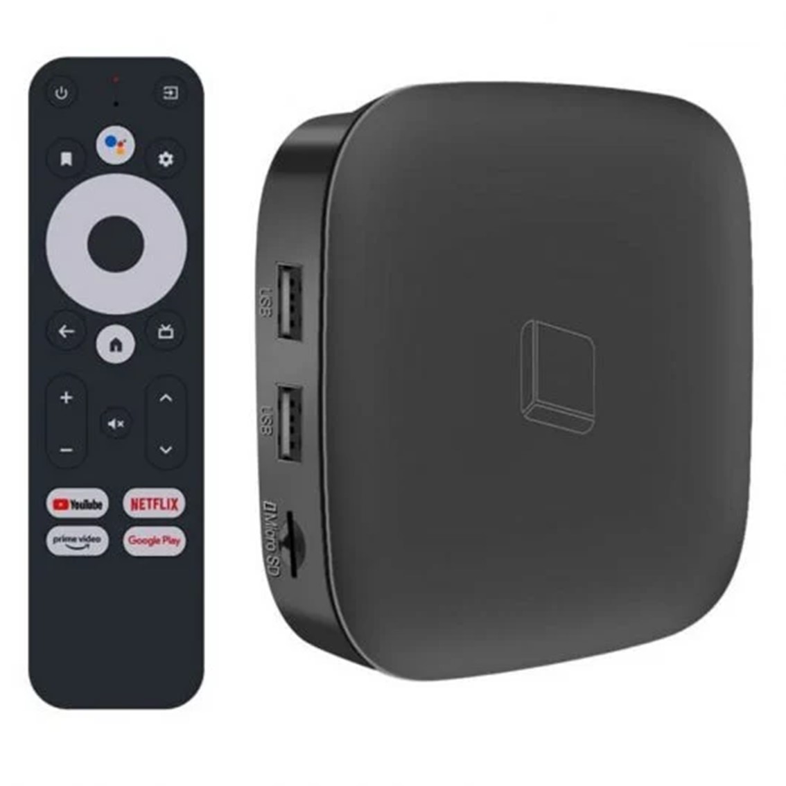 Reproductor android 11 leotec tv box gc216 quad core s905y4 - 2gb - 16gb