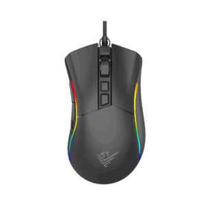 Ratón gaming phoenix void 12000 dpi de alto rendimiento negro rgb usb