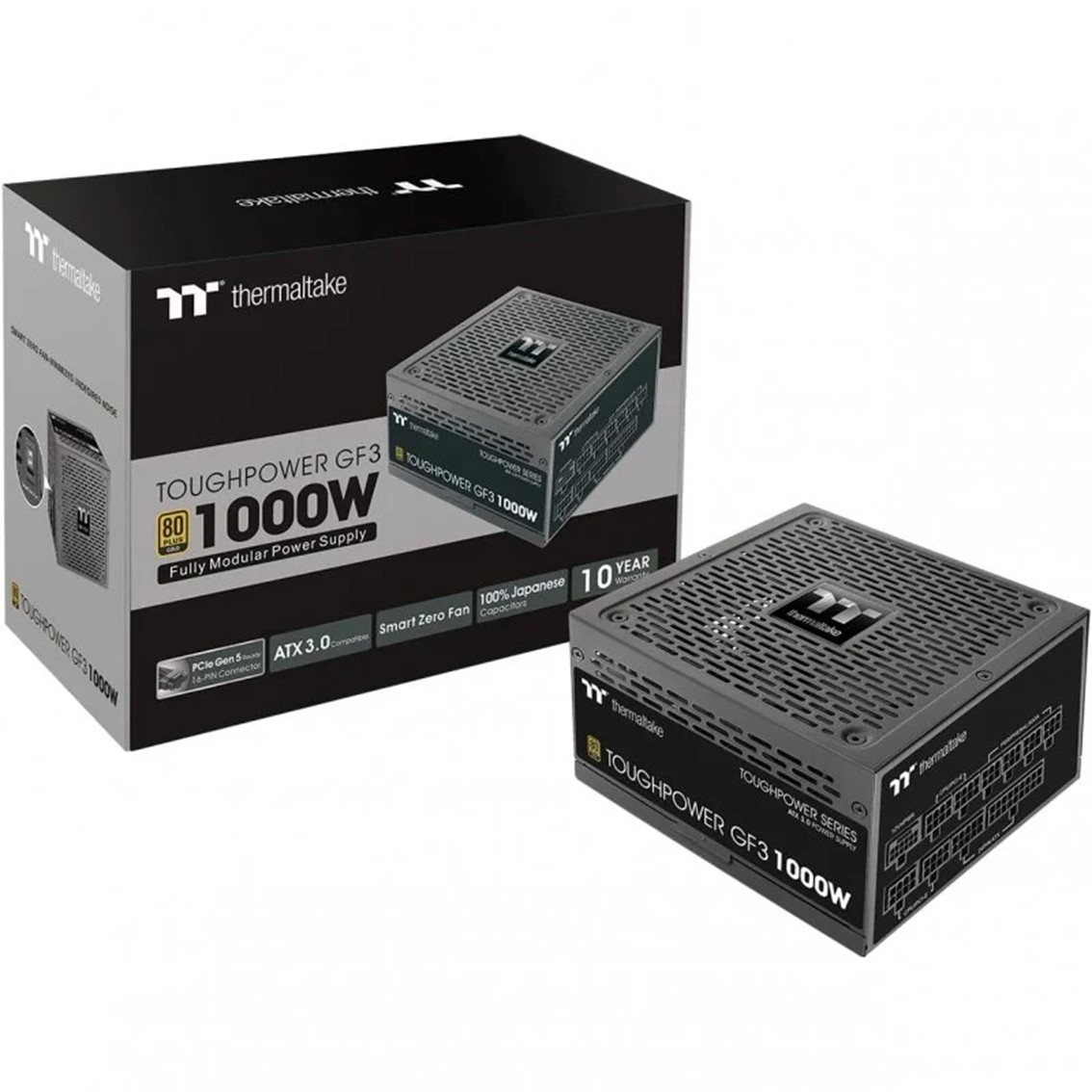 Fuente alimentacion thermaltake toughpower gf3 gaming atx 1000w