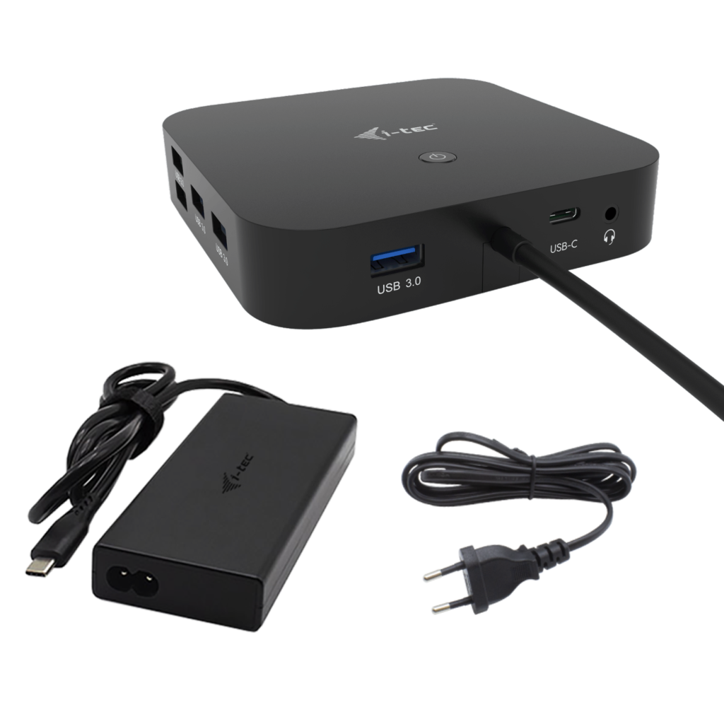 Dock i - tecusb - c hdmi dual dp docking station with power delivery