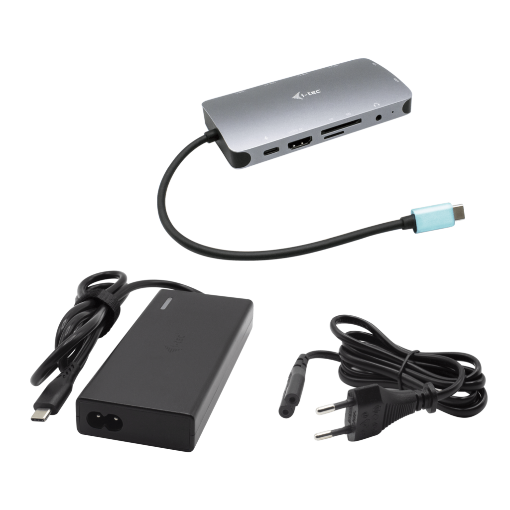 Nano dock i - tec usb - c metal dmi - vga with lan + universal charger 77 w