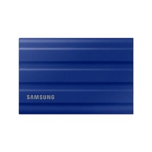 Disco duro externo ssd samsung 2tb t7 shield nvme azul mu - pe2t0r - eu