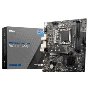Placa base msi 1700 h610m - g ddr5 matx