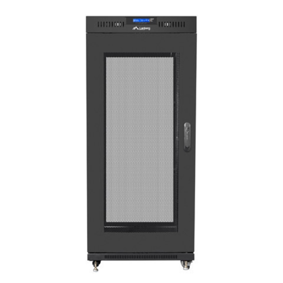 Armario lanberg rack 19 pulgadas 15u 800x1000 negro