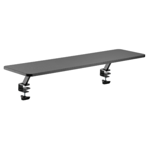 Elevador de monitor para escritorio mesa gaming phoenix riser pro 100 x 26 cm madera mdf fijación universal ajustable