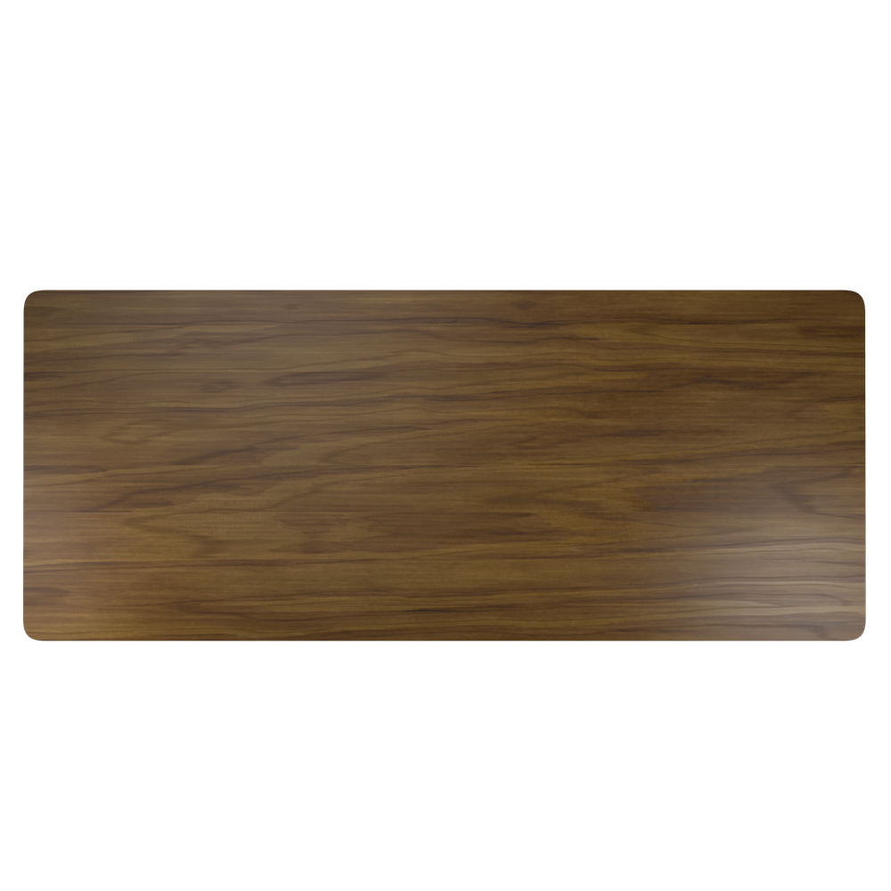 Nature tablero madera mdf walnut 150 x 75 cm