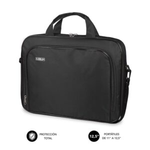 Maletin subblim oxford para portatil 11 pulgadas - 12.5 pulgadas negro