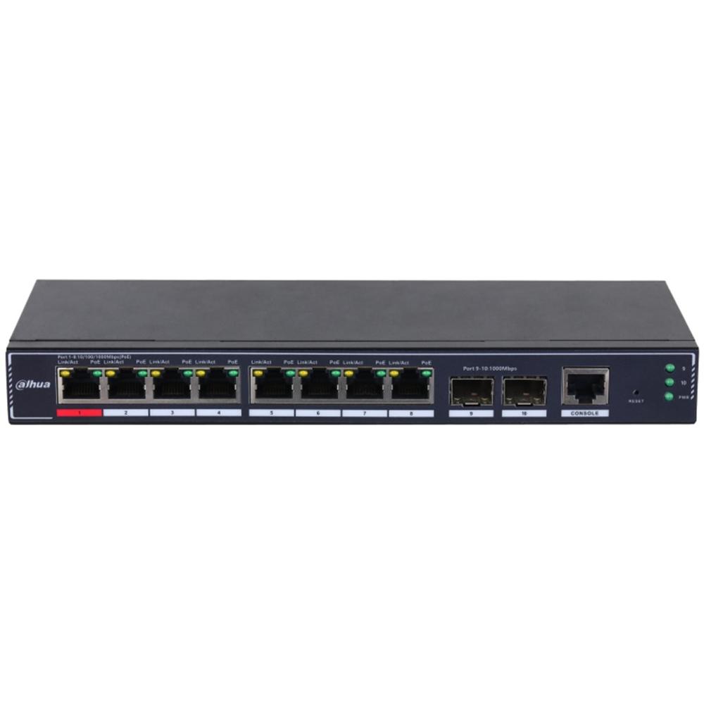 Switch it dahua dh - sg4010p - 2f 10 puertos
