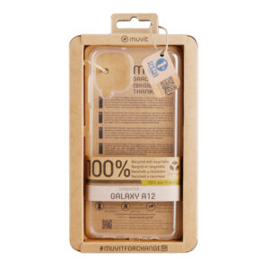 Funda muvit recycletek para samsung galaxy a12 transparente