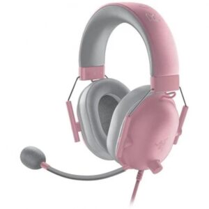 Auriculares gaming razer blackshark v2 x jack 3.5mm rosa