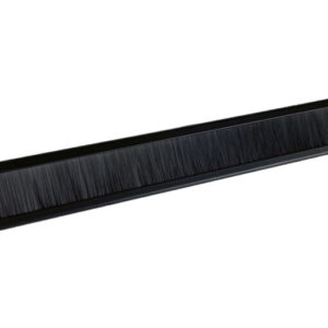Guia de cable con cepillo phasak para rack armario 19 pulgadas pa 1901