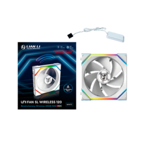 Ventilador caja lian li unifan sl inalambrico rgb 120mm blanco
