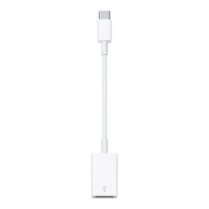Cable usb tipo c a usb tipo a apple macho - hembra - blanco