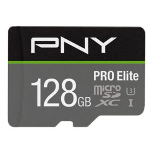 Tarjeta memoria micro sdxc pro elite pny 128gb clase 10 uhs - i u3