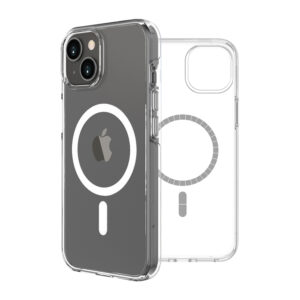 Carcasa myway magsafe para apple iphone 14 transparente