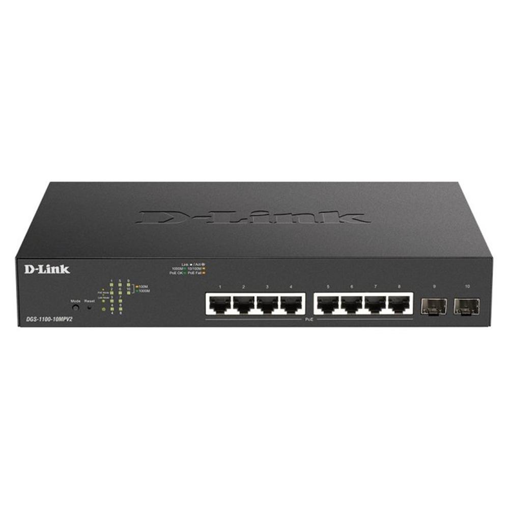 Switch d - link dgs - 1100 - 10mpv2 - e 10 puertos