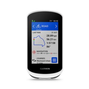 Garmin edge explore 2 - ciclocomputador de 3 pulgadas - con gps intuitivo - funciónes de vo2 - registros personales - unisex adulto - blanco - única