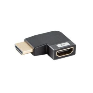 Adaptador hdmi 8k lanberg macho - hembra angulo izquierda