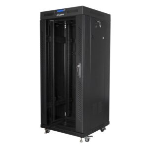 Armario lanberg 19 pulgadas 27u - 600x600 negro