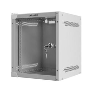 Armario lanberg mural rack 10 pulgadas 6u 280x310 gris