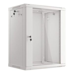Armario lanberg 19 pulgadas 15u - 600x450 gris