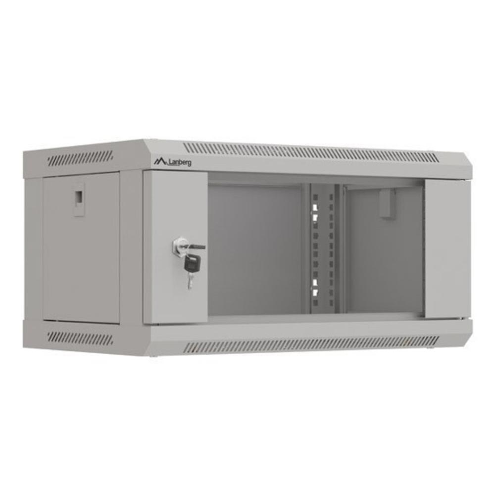 Armario lanberg 19 pulgadas 4u - 540x350 gris