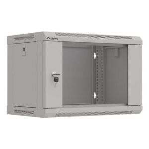 Armario lanberg 19 pulgadas 6u - 540x350 gris