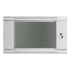 Armario lanberg 19 pulgadas 6u - 600x450 gris
