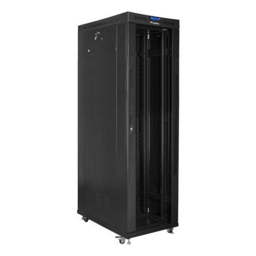 Armario lanberg 19 pulgadas 42u - 600x1200 negro