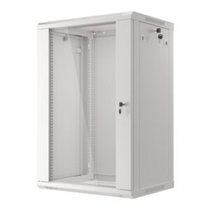 Armario lanberg 19 pulgadas 18u - 600x450 gris