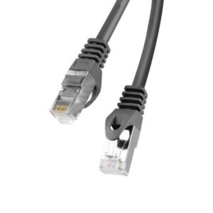 Cable red lanberg latiguillo cat.6 ftp fluke passed 5m negro