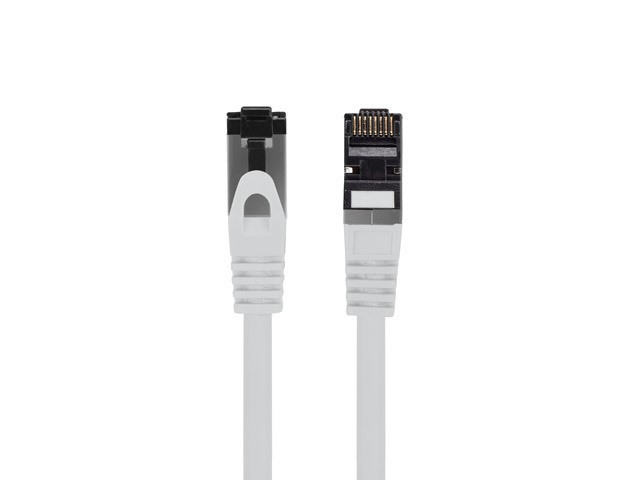Cable red lanberg latiguillo cat.8.1 s - ftp lszh cu 0.5m gris fluke passed