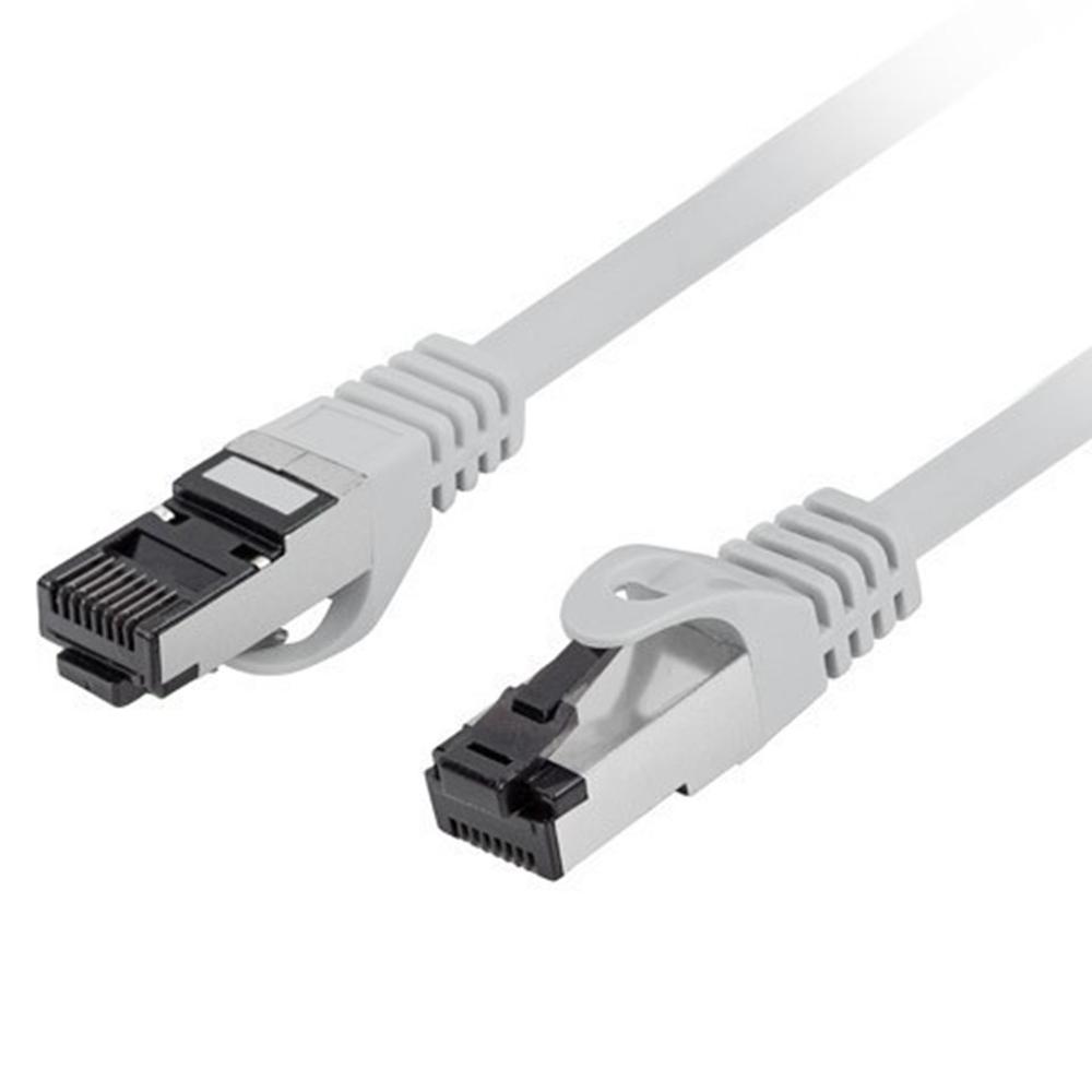 Cable red lanberg latiguillo cat.8.1 s - ftp lszh cu 3m gris fluke passed