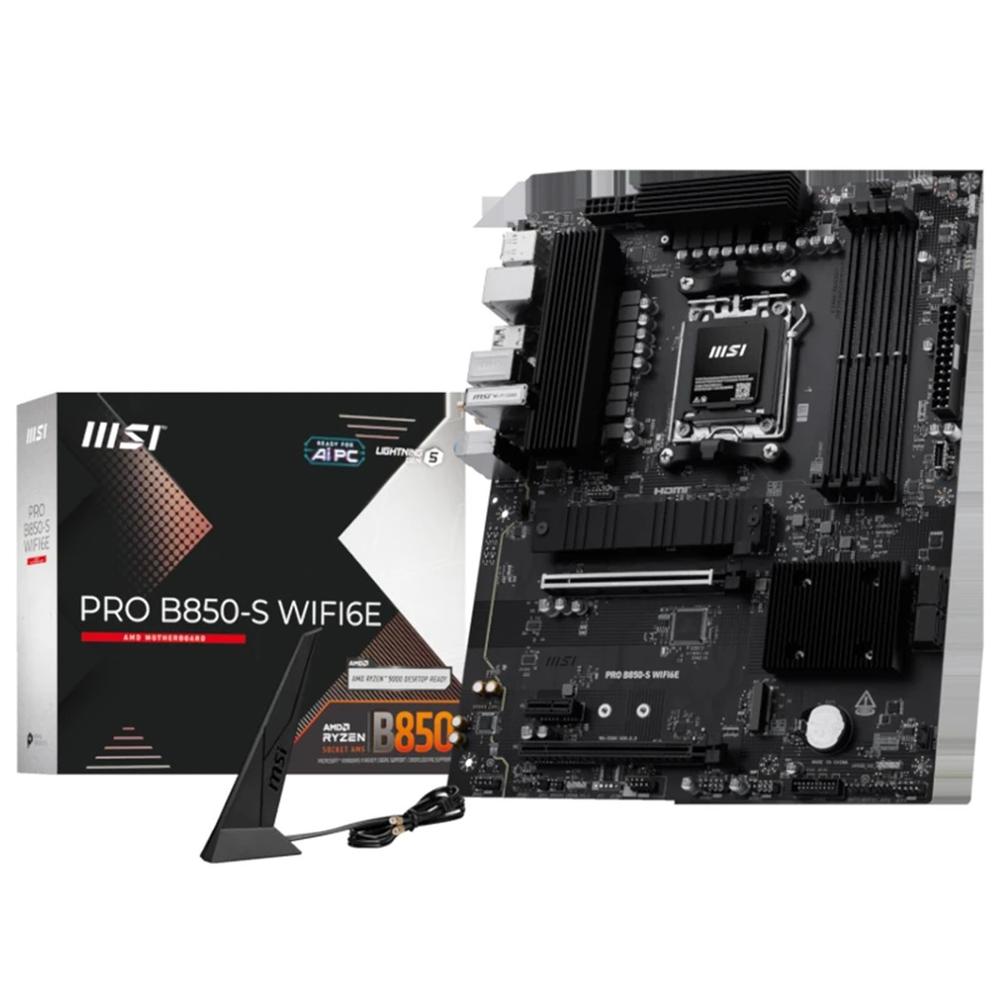 Placa base msi pro b850 - s wifi6e atx am5
