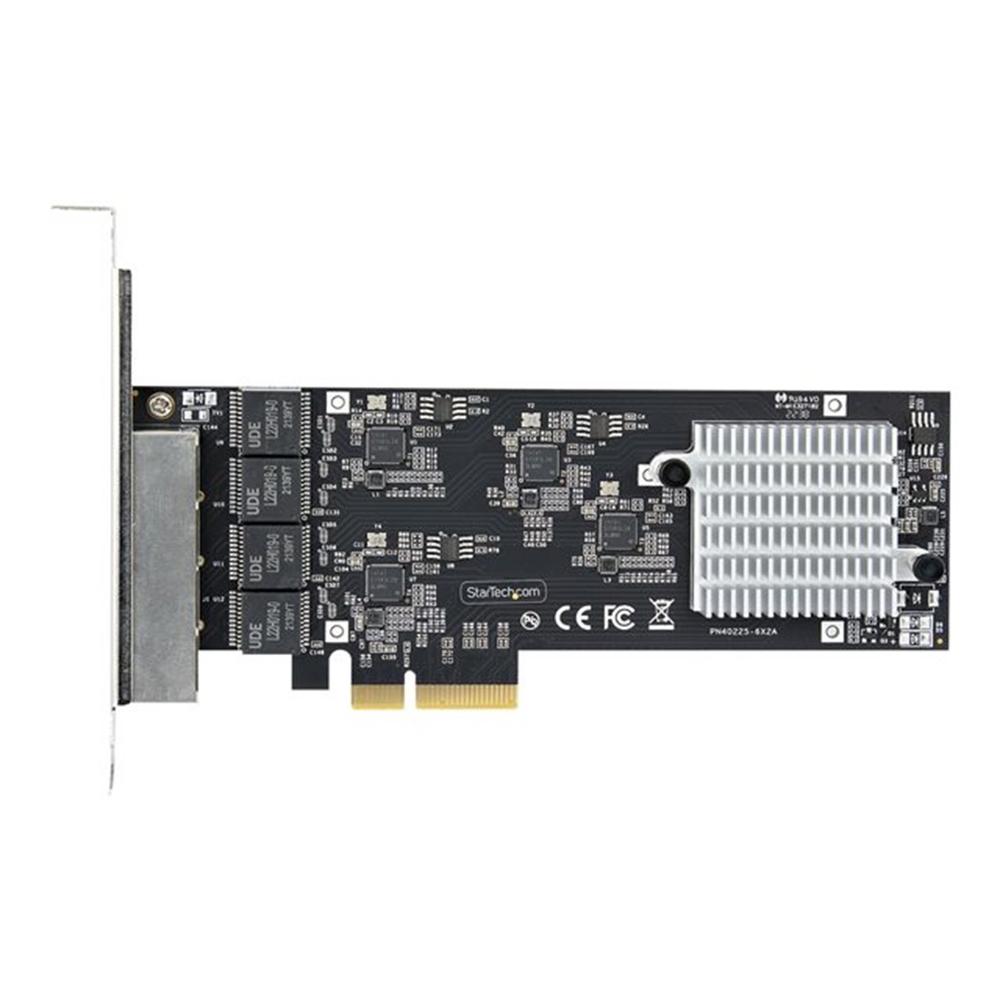 Tarjeta de red startech pr42gi - network - card 4x rj45