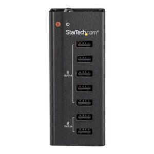 Estacion de carga usb startech 7 puertos