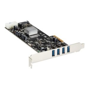 Tarjeta de puertos pci express startech pexusb3s44v 4x usb 3.0