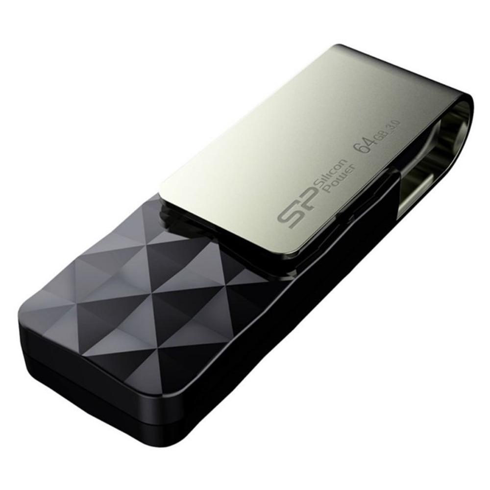 Memoria usb 3.1 silicon power blaze b30 64gb black