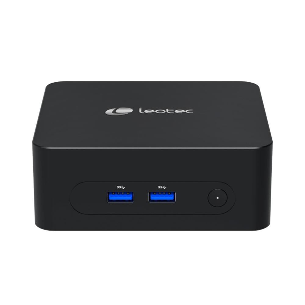 Mini ordenador leotec comet celeron 5205u - 8gb - ssd 128gb - windows 11 pro preinstalado - licencia de activacion no incluida