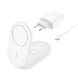 Base de carga inalambrica belkin wiz028vfwh blanca