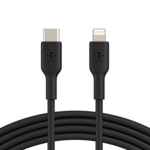 Cable lightning a usb tipo c belkin 1m - macho - macho - negro