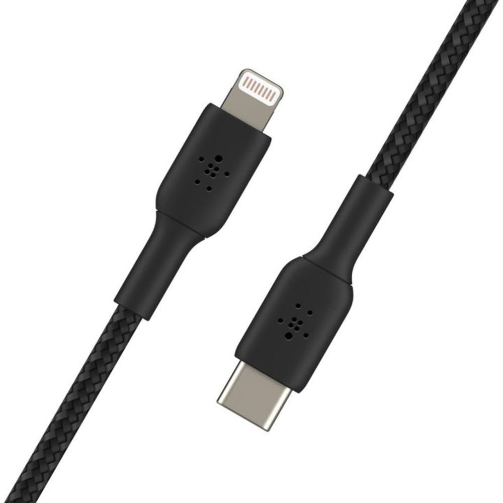 Cable lightning a usb tipo c belkin 1m - macho - macho - negro