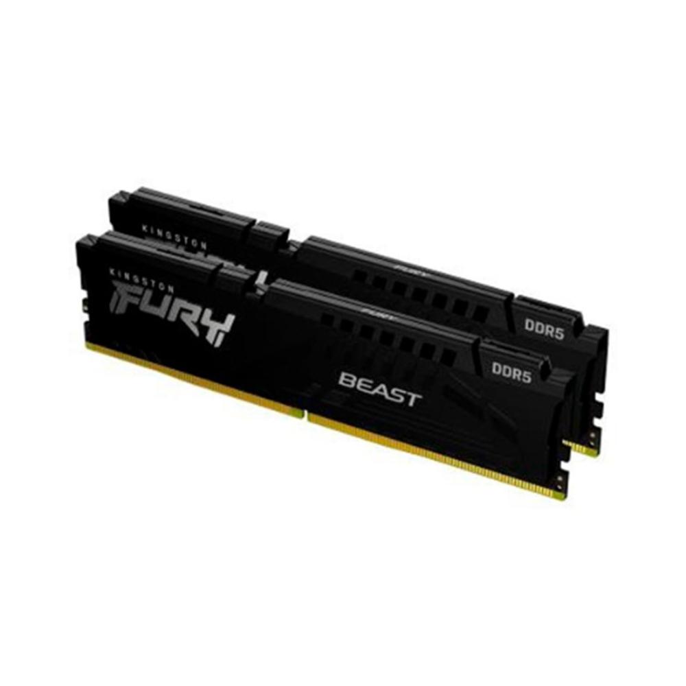 Memoria ram ddr5 32gb 2 x 16gb kingston - 6000 mhz - pc5 - 48000 - fury beast - cl36 - 1.35v