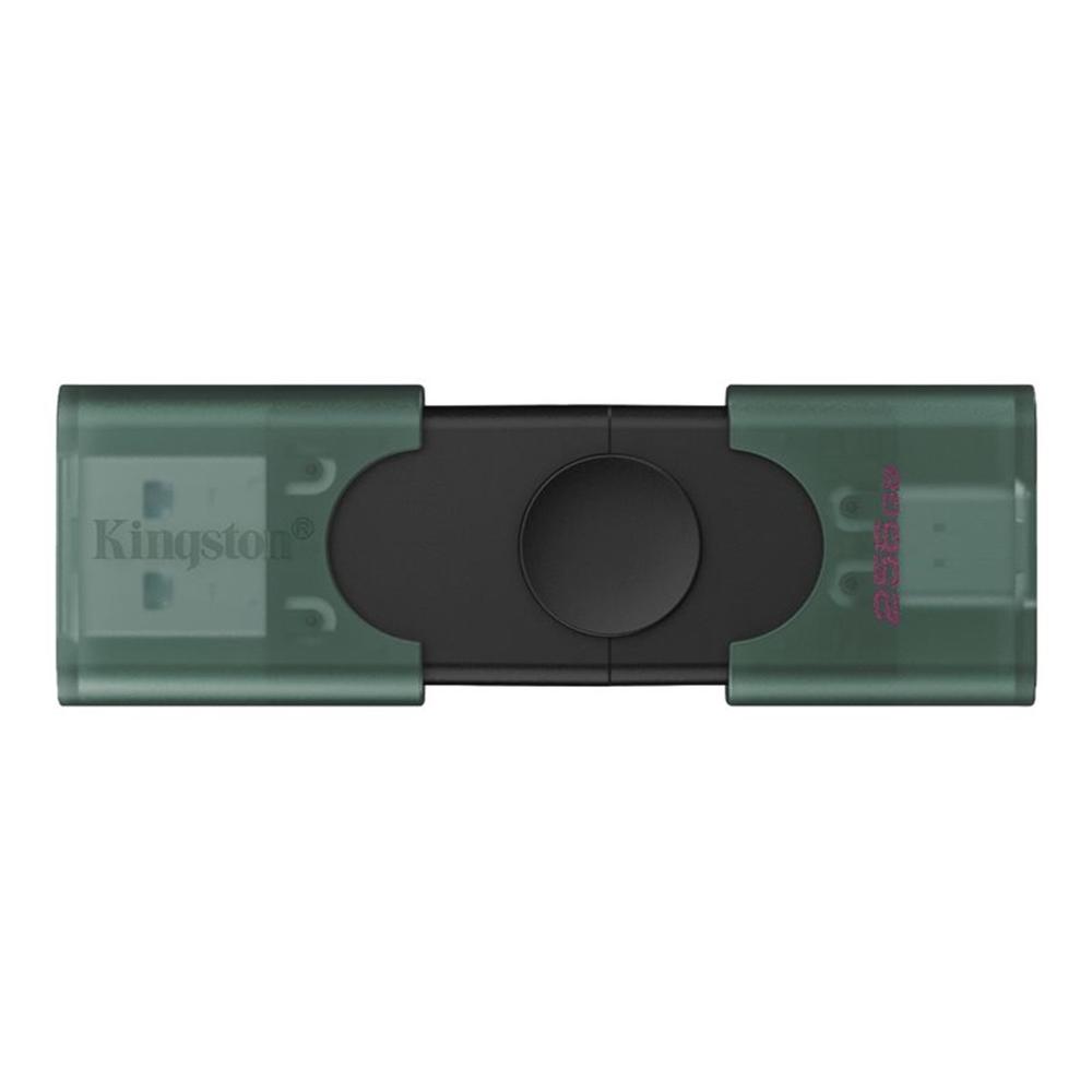 Memoria usb 3.2 usb tipo c kingston 256gb datatraveler duo