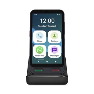 Telefono movil smartphone spc zeus 2 - 4gb - 64gb - 5 pulgadas - negro + base