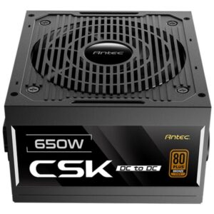 Fuente alimentacion antec csk650dc ec gaming atx 650w negro