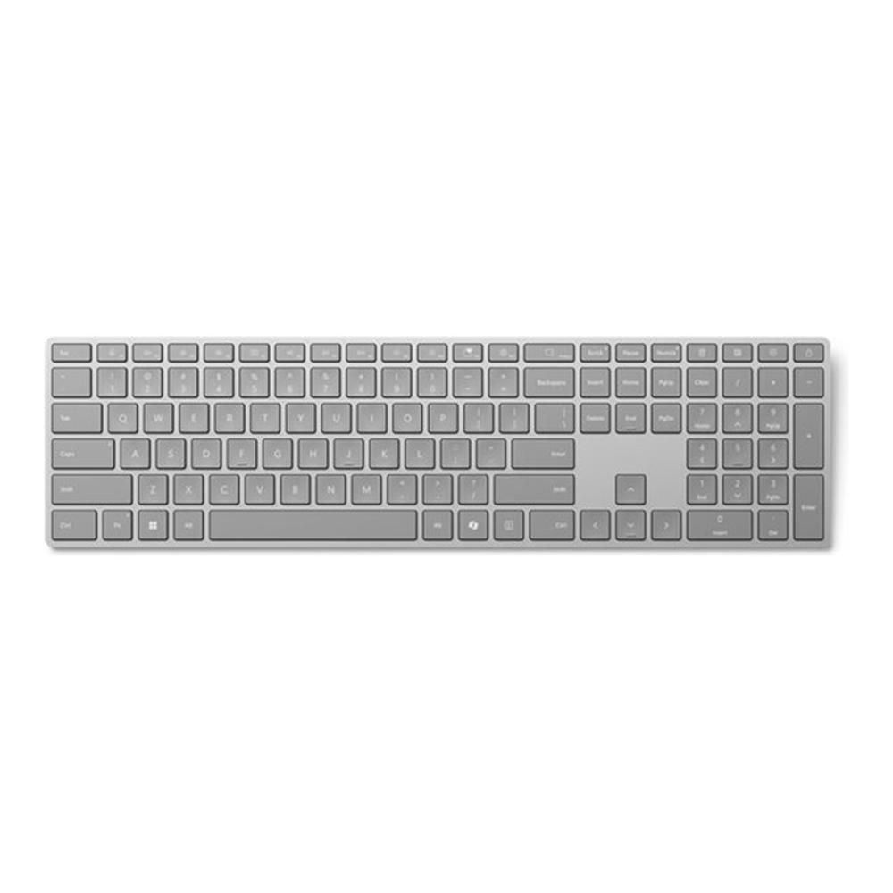 Teclado microsoft surface keyboard 2nd edition inalambrico gris