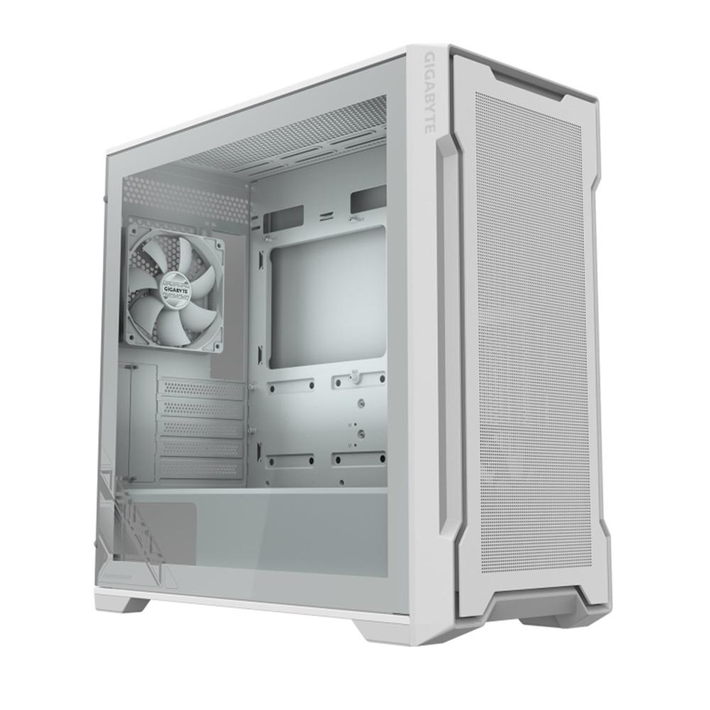 Caja ordenador gaming gigabyte c102 glass matx cristal templado blanca